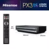 Projektorius Hisense PX3 itin trumpo fokusavimo 4K 2800 ANSI liumenų juodai pilkas