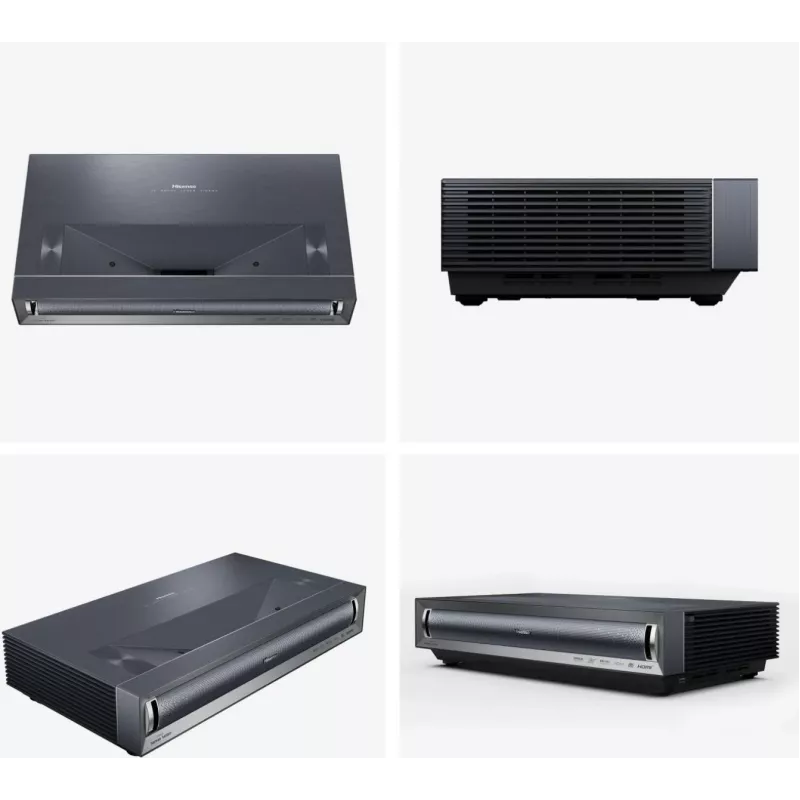 Projektorius Hisense PX3 itin trumpo fokusavimo 4K 2800 ANSI liumenų juodai pilkas
