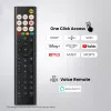 Televizorius Hisense 50Q7S 50 colių (127 cm) QLED 4K Ultra HD išmanusis televizorius, Direct-LED, HomeOS, Wi-Fi, juodas