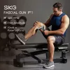 Nešiojamas perkusinis ir vibracinis kaklo bei pečių masažuoklis SKG F1 Pro, pilka, 461 g