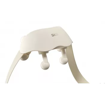 Kaklo ir pečių masažuoklis SKG HS500-2, belaidis, 10 W, šildymas, 0,88 kg, baltas