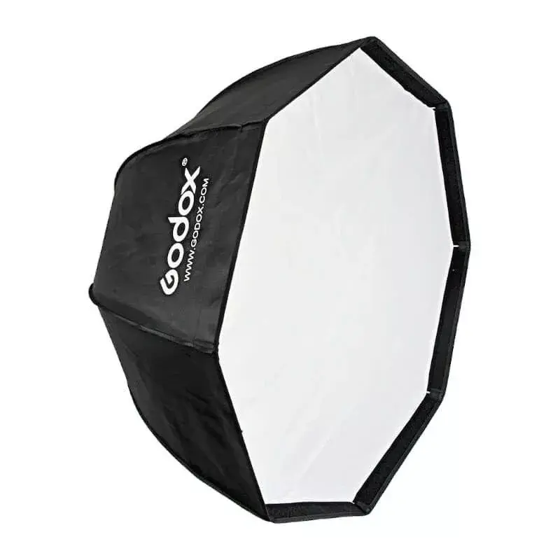 Softbox Godox SB-GUE120 Juodas 120 cm Nailonas su Difuzoriais ir Grotelėmis