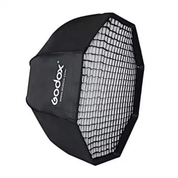 Softbox Godox SB-GUE120 Juodas 120 cm Nailonas su Difuzoriais ir Grotelėmis
