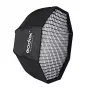 Softbox Godox SB-GUE120 Juodas 120 cm Nailonas su Difuzoriais ir Grotelėmis