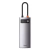 Baseus Metal Gleam USB 3.2 Gen 1 Type-C pilka 100W Power Delivery 4K Ultra HD