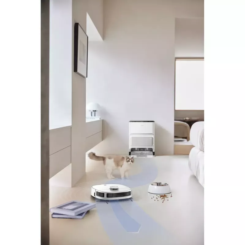Robotinis dulkių siurblys Midea V12 Wet&Dry 5200 mAh 3L 5000 Pa Baltas