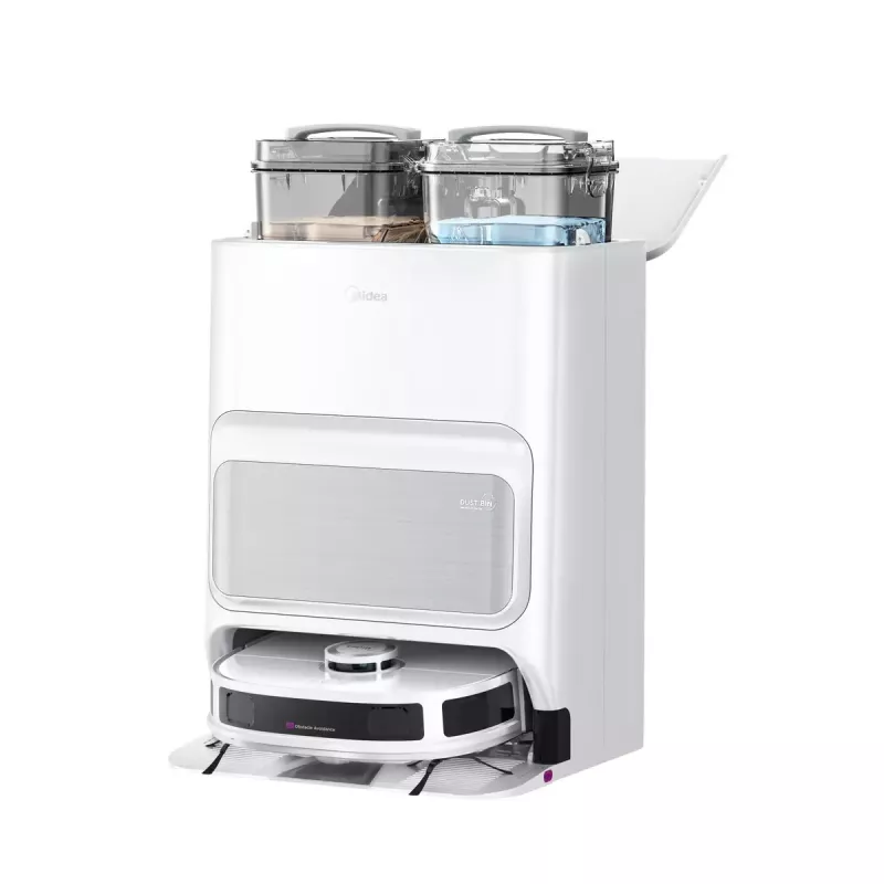 Robotinis dulkių siurblys Midea V12 Wet&Dry 5200 mAh 3L 5000 Pa Baltas
