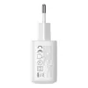 Maitinimo adapteris Joyroom JR-TCF12 dviejų prievadų 20W (USB-C x2) baltas