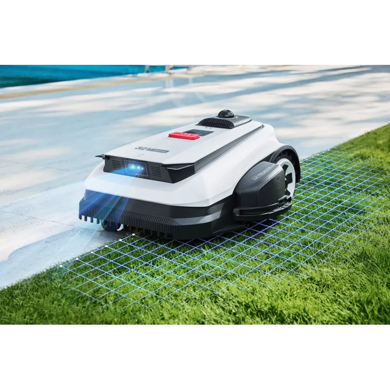 Ecovacs GOAT A1600 LiDAR PRO robotinė vejapjovė, 1600 m², balta/juoda