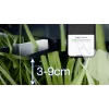Ecovacs GOAT A1600 LiDAR PRO robotinė vejapjovė, 1600 m², balta/juoda