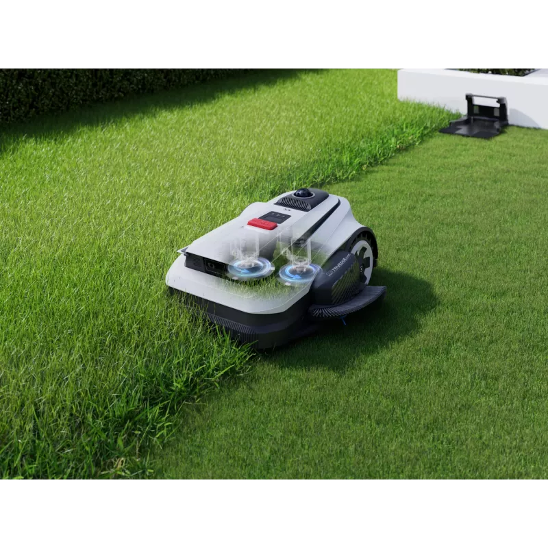 Ecovacs GOAT A1600 LiDAR PRO robotinė vejapjovė, 1600 m², balta/juoda