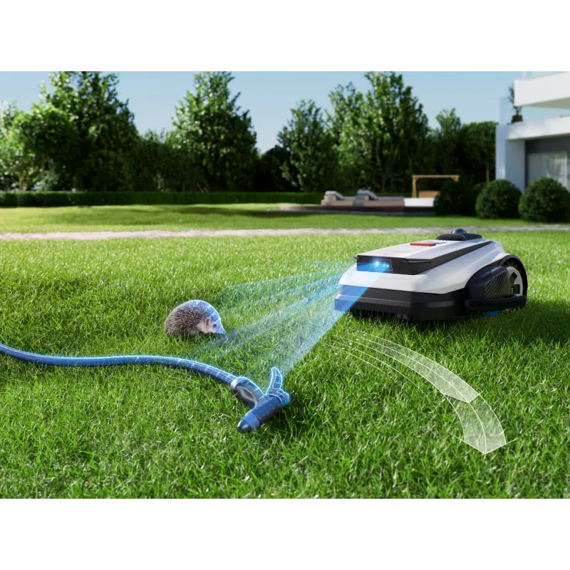 Ecovacs GOAT A1600 LiDAR PRO robotinė vejapjovė, 1600 m², balta/juoda