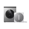 Langų plovimo robotas Ecovacs WINBOT W3 OMNI, baterija 4500 mAh, 270×270×76 mm, sidabrinis/baltas