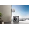 Langų plovimo robotas Ecovacs WINBOT W3 OMNI, baterija 4500 mAh, 270×270×76 mm, sidabrinis/baltas
