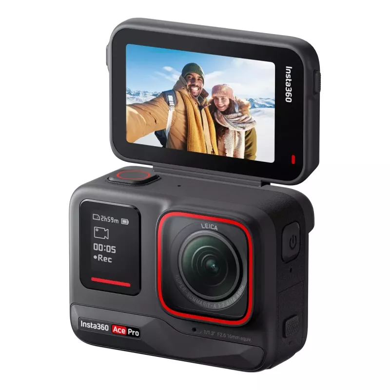 Veiksmo sporto kamera Insta360 Ace Pro 48 MP 8K itin aukštos raiškos
