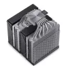Ventiliatorius Jonsbo CR-3000 ARGB 12 cm 600-1500 RPM 22-32 dB Juodas