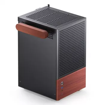 Korpusas Jonsbo T6, Mini-Tower, Mini-ITX, juodas
