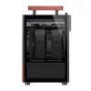 Korpusas Jonsbo T6, Mini-Tower, Mini-ITX, juodas