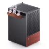 Korpusas Jonsbo T6, Mini-Tower, Mini-ITX, juodas