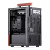Korpusas Jonsbo T6, Mini-Tower, Mini-ITX, juodas