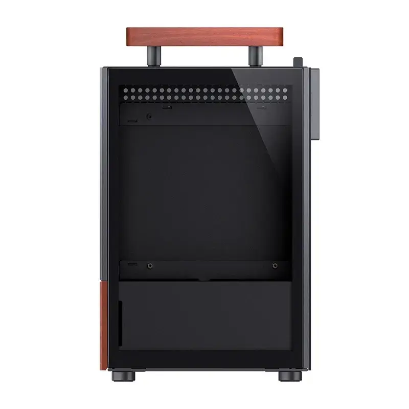 Korpusas Jonsbo T6, Mini-Tower, Mini-ITX, juodas
