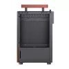 Korpusas Jonsbo T6, Mini-Tower, Mini-ITX, juodas