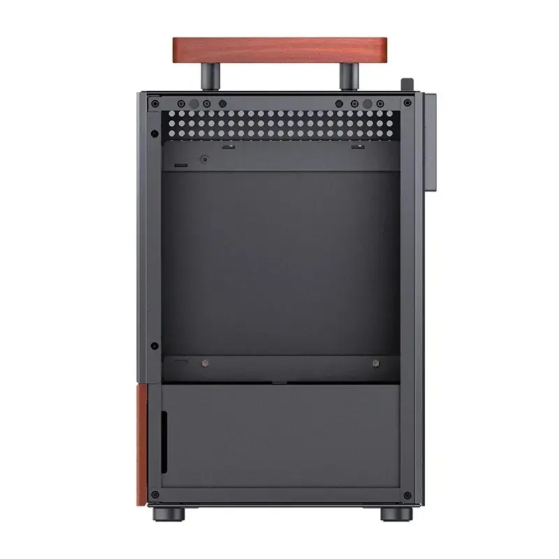 Korpusas Jonsbo T6, Mini-Tower, Mini-ITX, juodas
