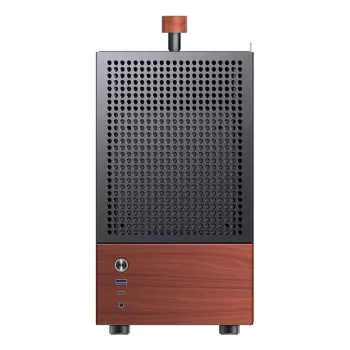 Korpusas Jonsbo T6, Mini-Tower, Mini-ITX, juodas