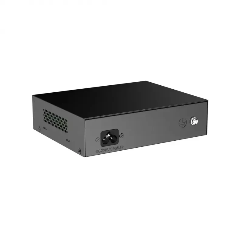 RUIJIE nevaldomas PoE jungiklis RG-ES110FG-P — 10 prievadų Gigabit (10/100/1000) su 1 SFP, 120W, 20 Gbps perjungimas