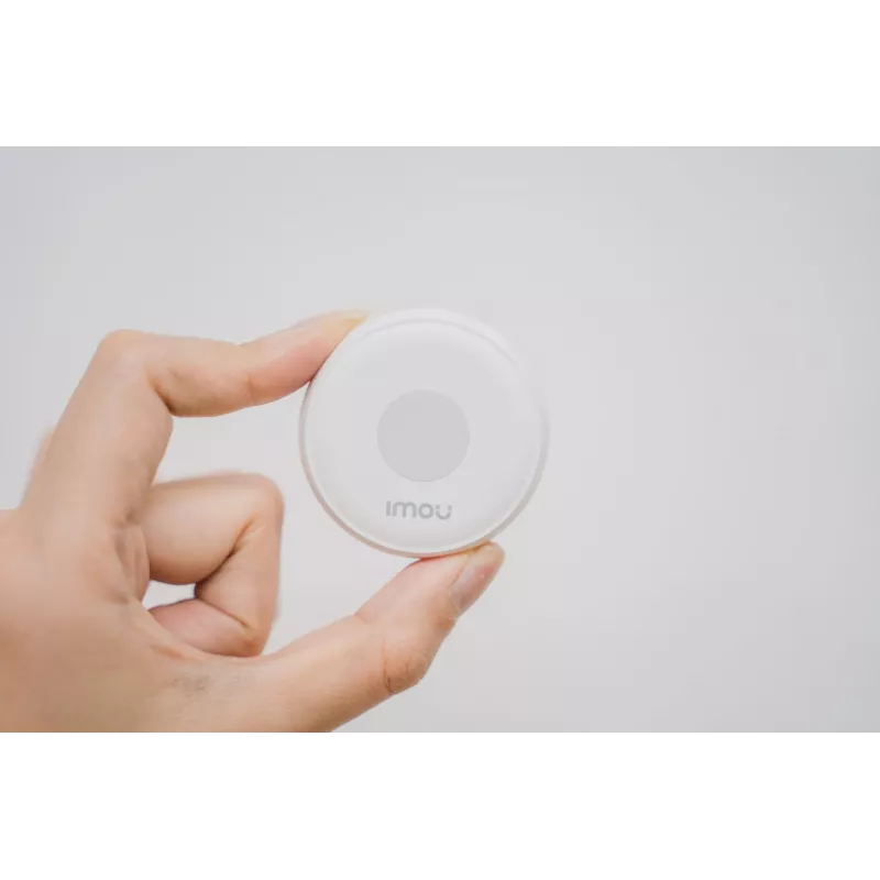 Bevielis pavojaus mygtukas Imou ZE1 Panic Button, maitinamas baterija, baltas