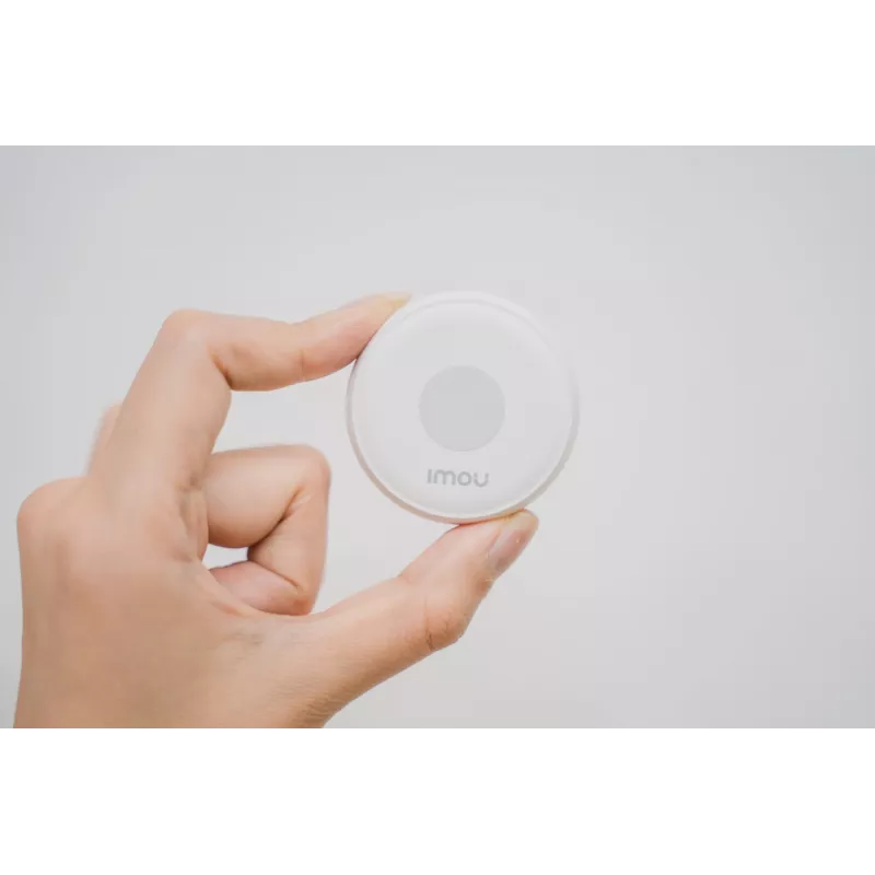 Bevielis pavojaus mygtukas Imou ZE1 Panic Button, maitinamas baterija, baltas