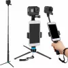 Selfie lazdelė su trikoju Telesin GP-MNP-090-S, reguliuojamas aukštis, lengva