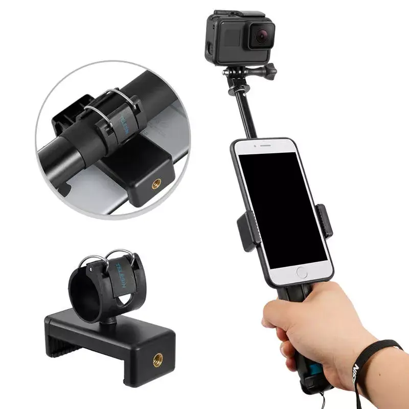Selfie lazdelė su trikoju Telesin GP-MNP-090-S, reguliuojamas aukštis, lengva