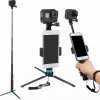 Selfie lazdelė su trikoju Telesin GP-MNP-090-S, reguliuojamas aukštis, lengva