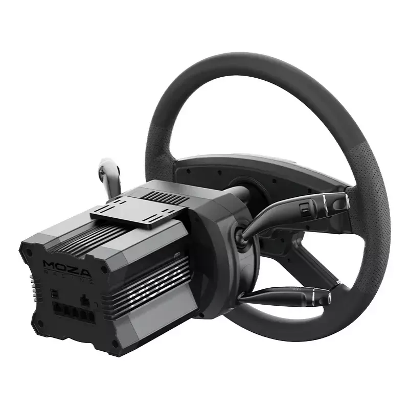 Vairo svirtis Moza Racing RS065 Juoda Aliuminis Plienas 411x127x152mm
