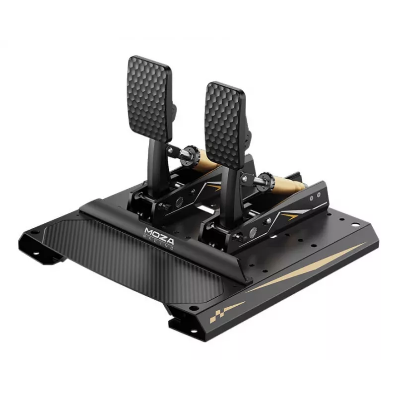 Moza Racing CRP2 Pedalai (gazas + stabdys) – Juoda, Anglies pluoštas, Plienas, 15-23°