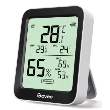 Govee H5075 belaidis temperatūros ir drėgmės jutiklis patalpoms