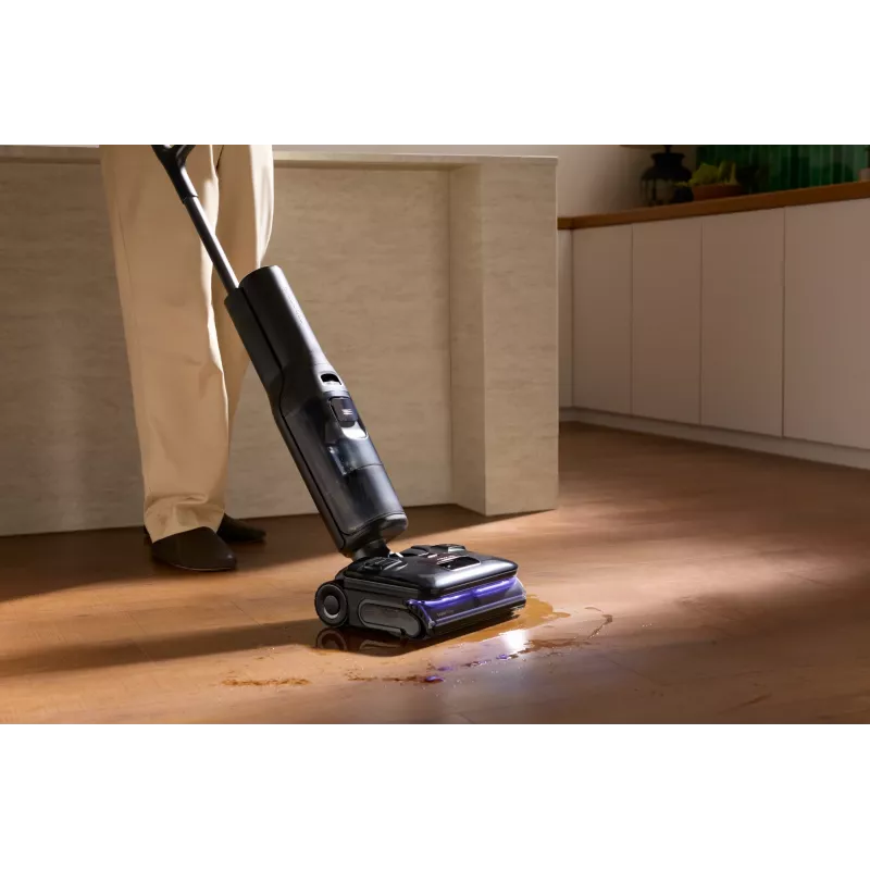Roborock F25 Ultra elektrinis šluotuvas šlapiam ir sausam valymui be maišelio juodas 4.6 Ah