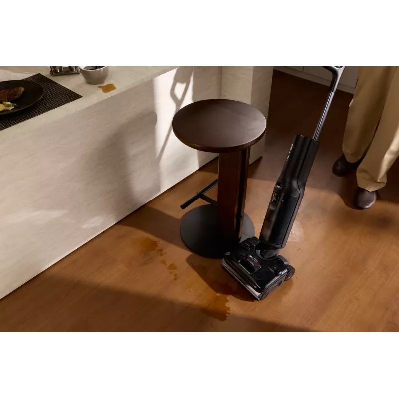 Roborock F25 Ultra elektrinis šluotuvas šlapiam ir sausam valymui be maišelio juodas 4.6 Ah