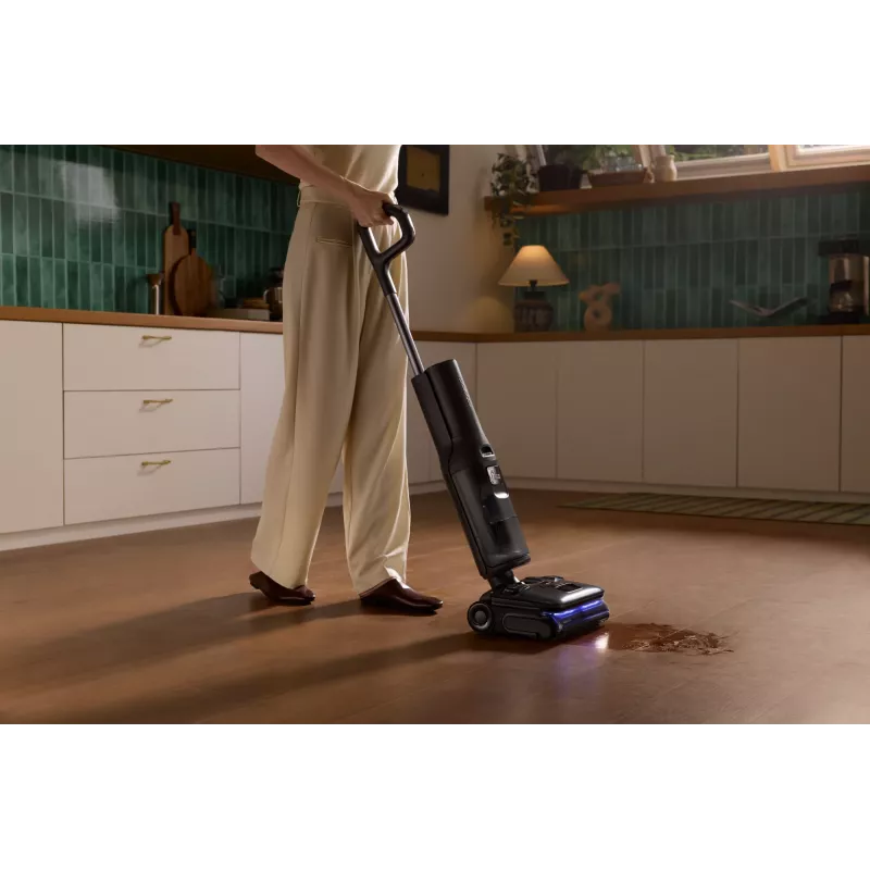 Roborock F25 Ultra elektrinis šluotuvas šlapiam ir sausam valymui be maišelio juodas 4.6 Ah