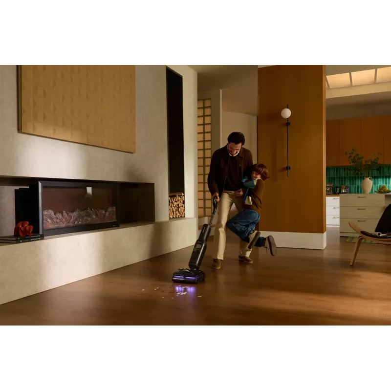 Roborock F25 Ultra elektrinis šluotuvas šlapiam ir sausam valymui be maišelio juodas 4.6 Ah
