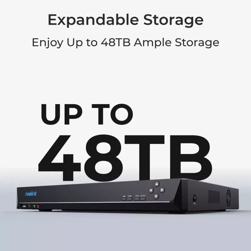 Reolink NVS36 36 kanalų PoE NVR
