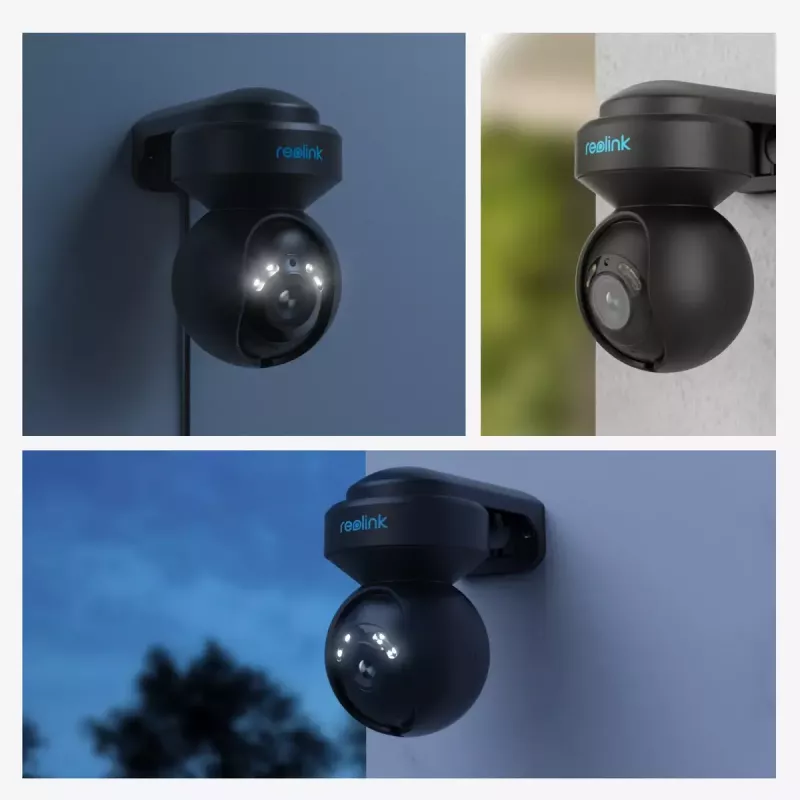 IP stebėjimo kamera Reolink E540-B 5MP lauko Wi‑Fi, 2560x1920, 355° pasukimas, 0–50° pakreipimas, IP65, MicroSD iki 256 GB
