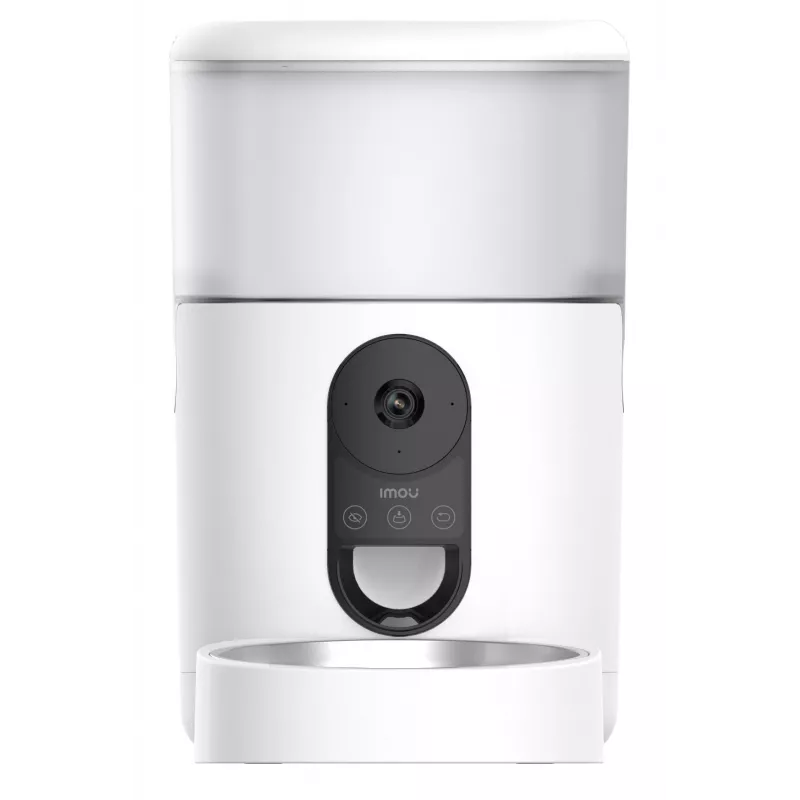Automatinis šėrimo aparatas augintiniams IMOU PF1 – 4 L nerūdijančio plieno talpa, Wi‑Fi 4, baterija/maitinimas, 1 dubuo