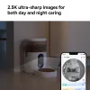 Automatinis šėrimo aparatas augintiniams IMOU PF1 – 4 L nerūdijančio plieno talpa, Wi‑Fi 4, baterija/maitinimas, 1 dubuo