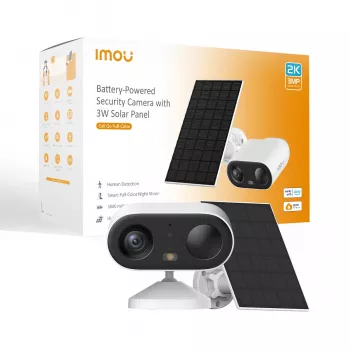 IP stebėjimo kamera IMOU Cell Go Full Color Kit Bullet 2304×1296, 2.8 mm objektyvas, 98° H, lauke, lubų/sienos laikiklis, belaidė