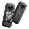 Veiksmo kamera Insta360 X4AIR 8K itin didelės raiškos, 29 MP CMOS (1/1,8 colio), 120 kadrų per sekundę, atspari vandeniui 15 m, 2010 mAh