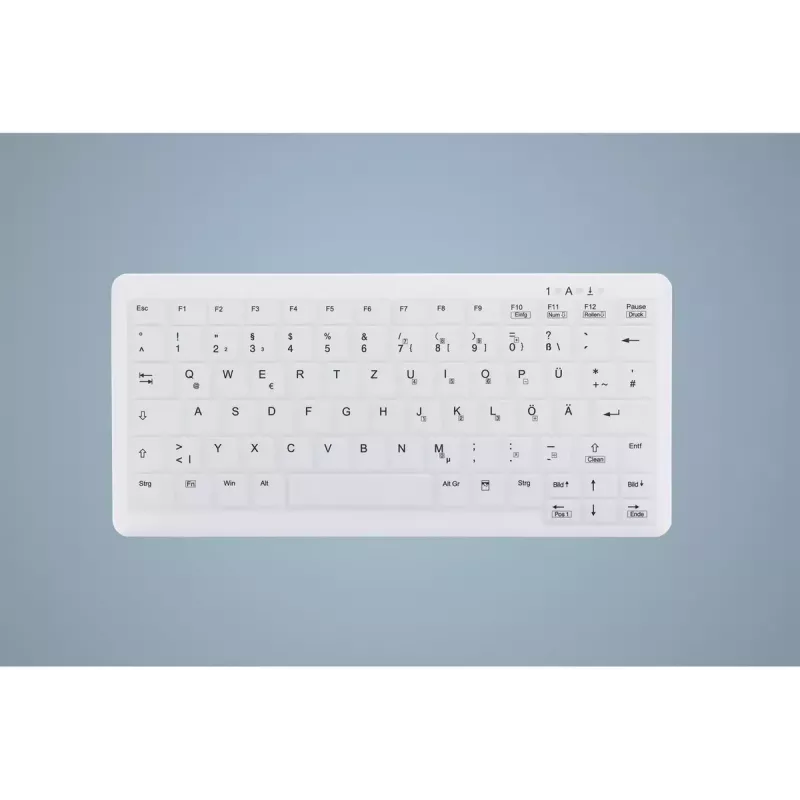 Contour Design Active Key AK-C4110 klaviatūra medicininė USB QWERTZ vokiška balta