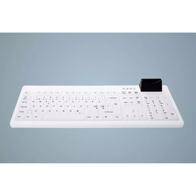 Contour Design Active Key AK-C8200 medicininė klaviatūra USB vokiškas išdėstymas balta