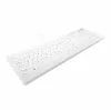 Belaidė pilno dydžio klaviatūra CHERRY AK-C8112 Medical USB QWERTZ 105 klavišų balta 1,8 m